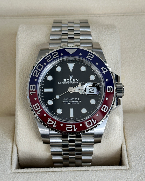 No Reserve - Rolex Oyster Perpetual GMT-Master II Pepsi Jubilee (126710BLRO)