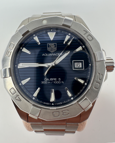 TAG Heuer Aquaracer 300M 41MM Blue Dial Steel Bracelet (WAY2112.BA0928)