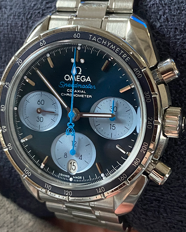 2019 Omega Speedmaster Chrono Orbis Edition Blue Dial (324.30.38.50.03.002)