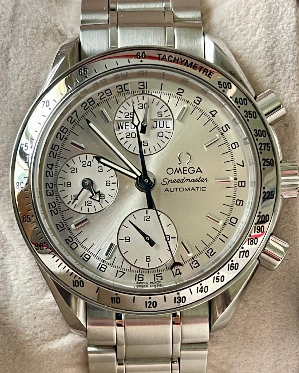 Omega Speedmaster Day-Date Steel Silver Dial (3523.30.00)