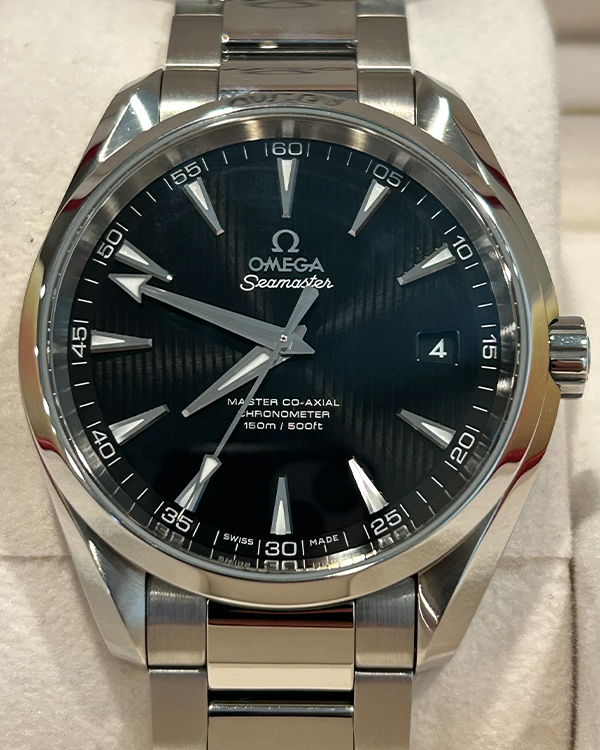 2015 Omega Seamaster Aqua Terra 150M Master Co-Axial Chronometer 41.5MM Steel Black Dial (231.10.42.21.01.003)