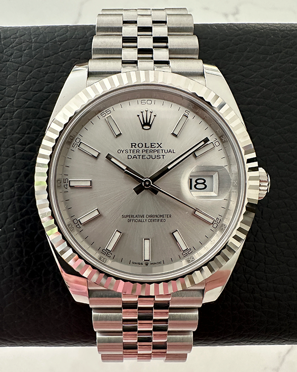 2024 Rolex Datejust 41MM Silver Dial Jubilee Bracelet (126334)