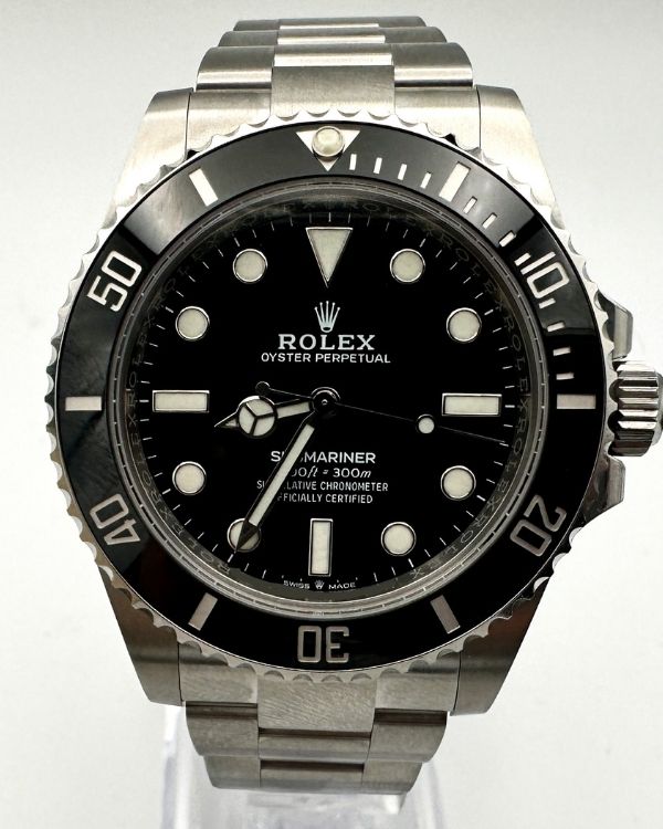 No Reserve - 2023 Rolex Submariner No Date Black Dial (124060)