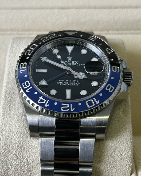 No Reserve - Rolex GMT-Master II Batman (126710BLNR)