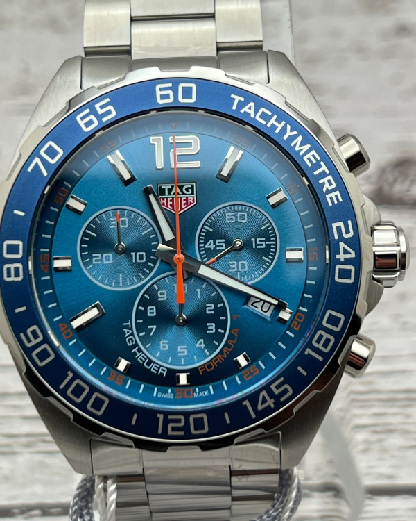 2023 TAG Heuer Formula 1 Quartz 43MM Steel Blue Dial (CAZ1014.BA0842)