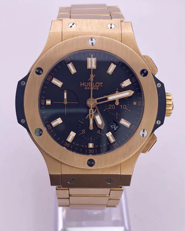 2014 Hublot Big Bang Evolution 44MM Black Dial Rose Gold Bracelet (301.PX.1180.PX)