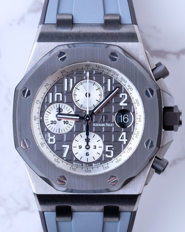 Audemars Piguet Royal Oak Offshore "GHOST" Ceramic Grey Dial  (26470IO.OO.A006CA.01)