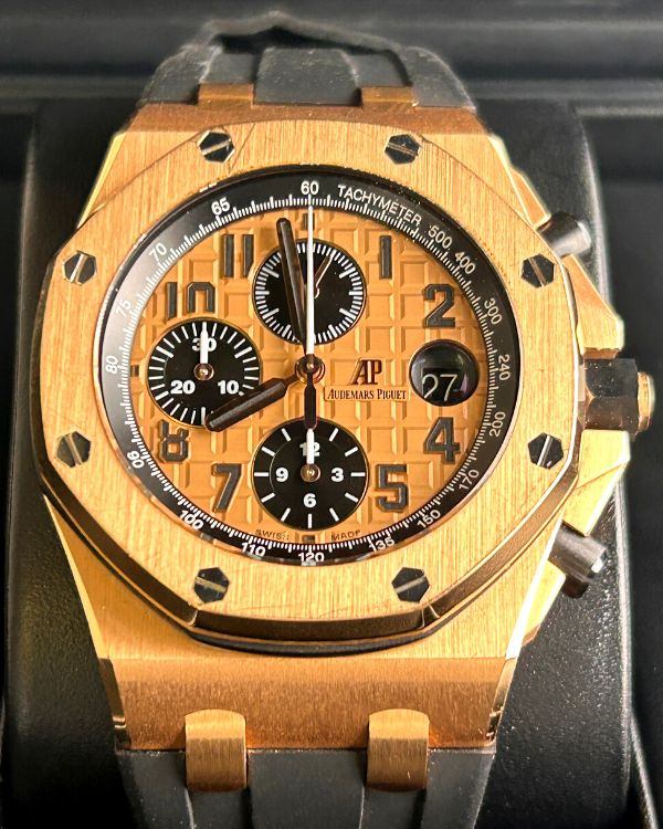 2014 Audemars Piguet Royal Oak Offshore Chronograph Rose Gold Dial (26470OR.OO.A002CR.01)