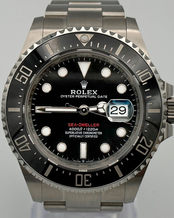2023 Rolex Sea-Dweller 1220 M Black Dial (126600)