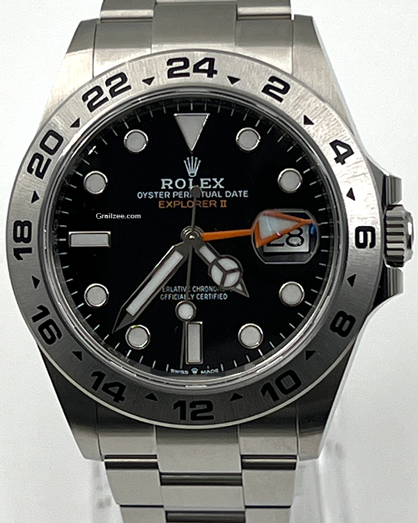 2021 Rolex Explorer II 42MM Black Dial Oyster Bracelet (226570)