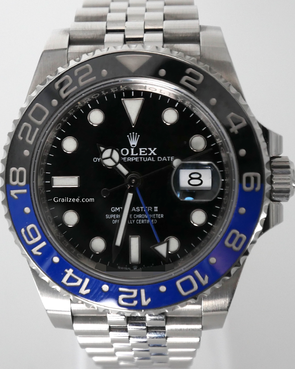 2019 Rolex GMT-Master II "Batgirl" 40MM Black Dial Jubilee Bracelet (126710BLNR)