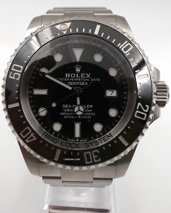 2022 Rolex Sea-Dweller Deepsea 44MM Black Dial Oyster Bracelet (126660)