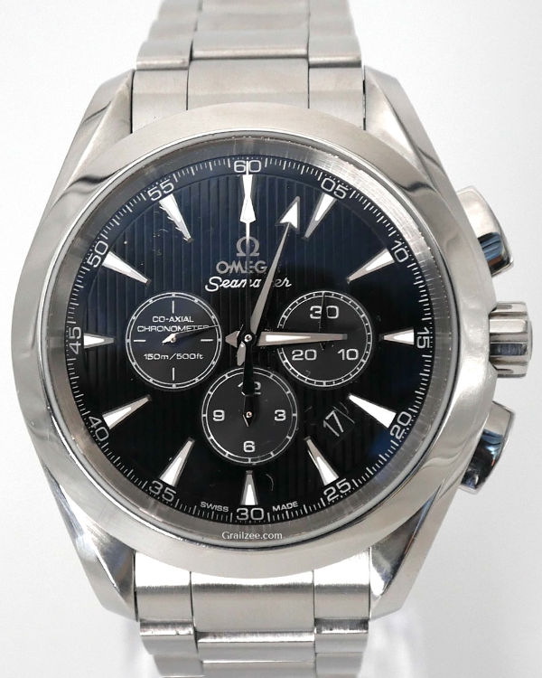 2013 Omega Seamaster Aqua Terra 44MM Black Dial Steel Bracelet (231.10.44.50.01.001)