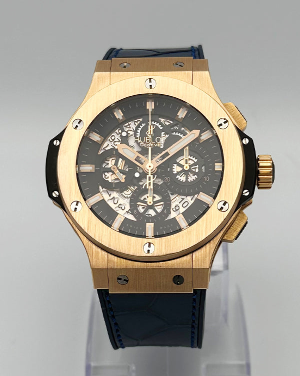 Hublot Big Bang Aero Bang Chronograph Skeleton 44mm 18k Rose Gold (311.PX.1180.GR)