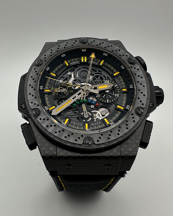 RARE Hublot King Power Ayrton Senna Limited Edition 500 pcs. (719.QM.1729.NR.AES10)