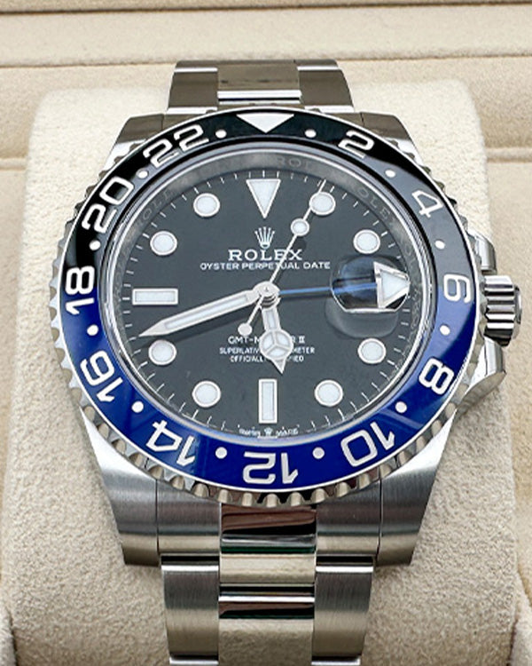 2023 Rolex GMT-Master II Batman Oyster (126710BLNR)