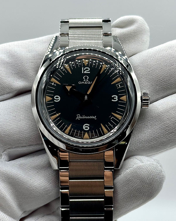 Omega railmaster 1957 trilogy hotsell