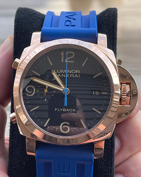 Panerai Luminor 3 Days Chrono Flyback Rose Gold (PAM00525)