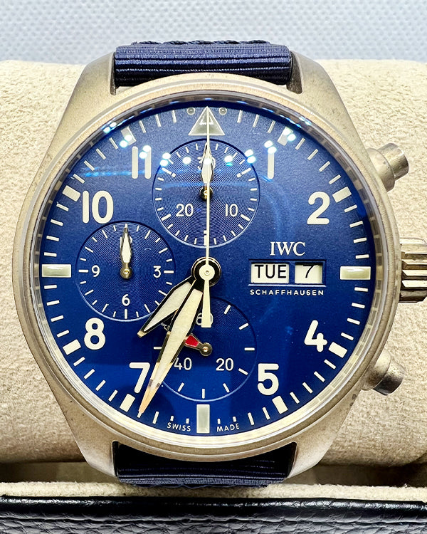 IWC Pilot Chronograph 41 Bronze Bright Blue Dial (IW388109)