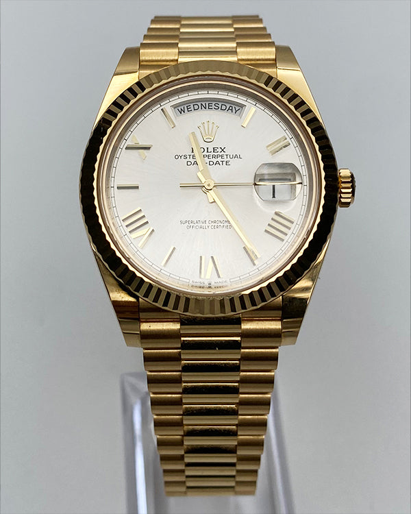 Rolex Day-Date President 40mm 18k Yellow Gold  (228238)