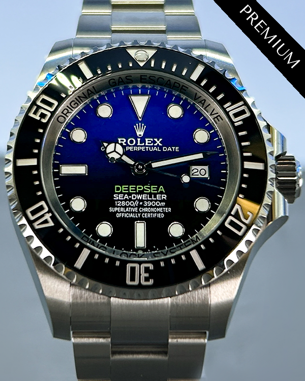 2021 Rolex Sea-Dweller Deepsea "James Cameron" 44MM D-Blue Dial Oyster Bracelet (126660)