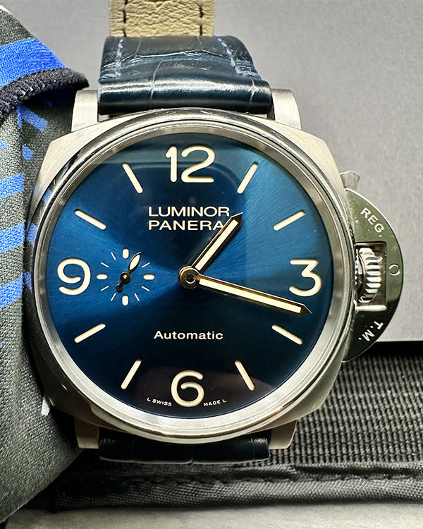 No Reserve - Panerai Luminor Due Blue Dial (PAM00729)