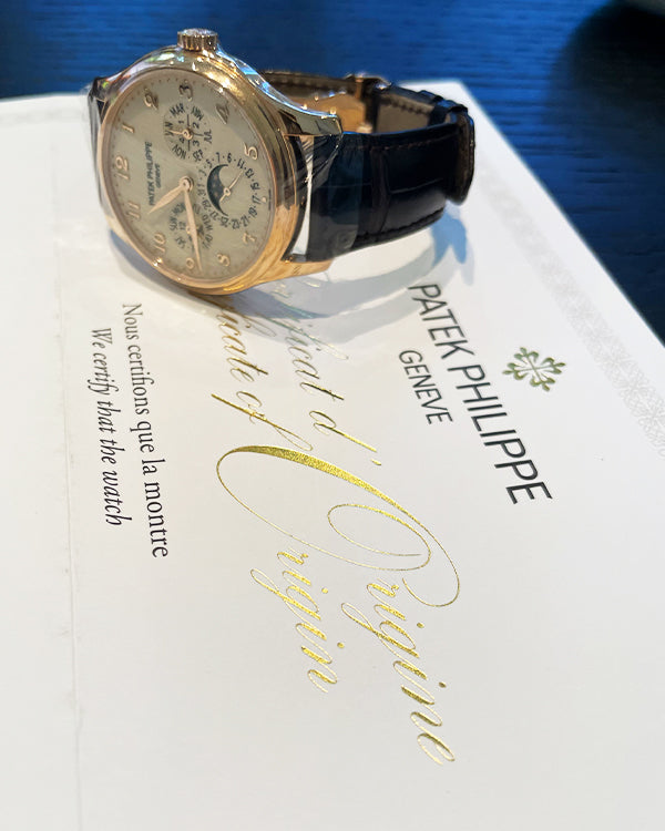 No Reserve - Patek Philippe Perpetual Calendar Complications 39MM Cham ...