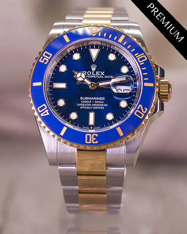 2023 Rolex Submariner Date "Bluesy" 41MM Blue Dial Two-Tone Oyster Bracelet (126613LB)