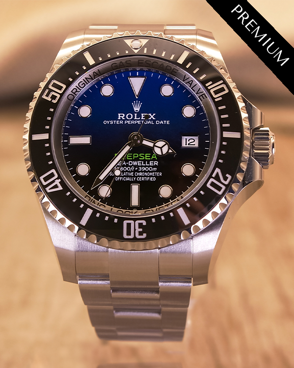 2023 Rolex Sea-Dweller Deepsea "James Cameron" 44MM D-Blue Dial Oyster Bracelet (136660)