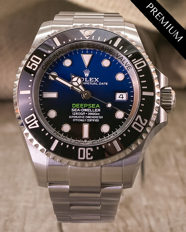 2023 Rolex Sea-Dweller Deepsea "James Cameron" 44MM D-Blue Dial Oyster Bracelet (136660)