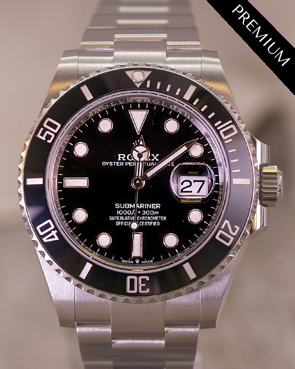 2023 Rolex Submariner Date 41MM Black Dial Oyster Bracelet (126610LN)