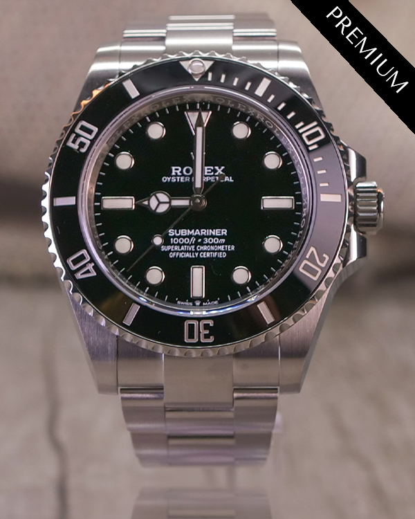 2023 Rolex Submariner No-Date 41MM Black Dial Oyster Bracelet (124060)