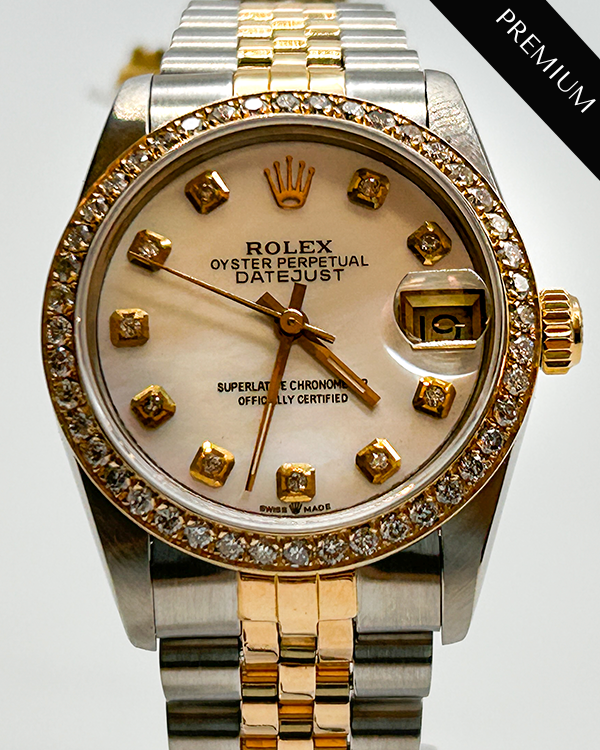 1987 Rolex Datejust 31MM Mother of Pearl Dial Two-Tone Jubilee Bracelet (68273)