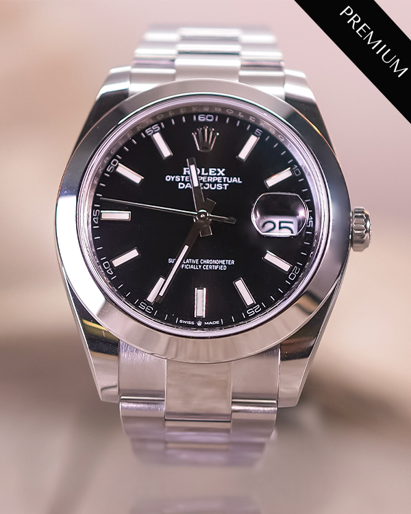 2023 Rolex Datejust 41MM Black Dial Oyster Bracelet (126300)