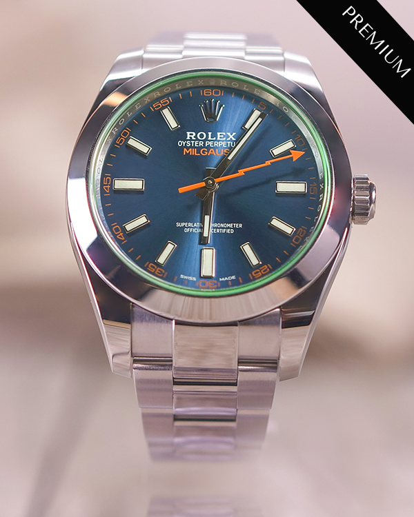 2023 Rolex Milgauss 40MM Blue Dial Oyster Bracelet (116400GV)