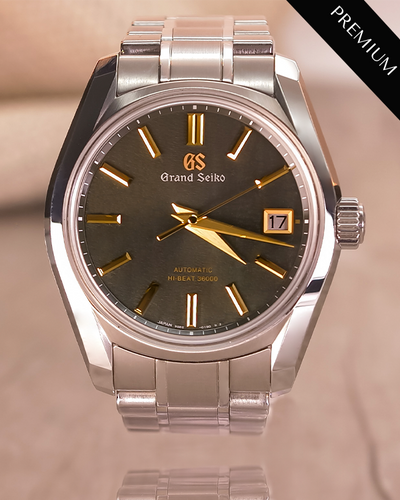 2021 Grand Seiko Heritage Collection Rikka Early Summer 40MM Green Dial Steel Bracelet (SBGH271)