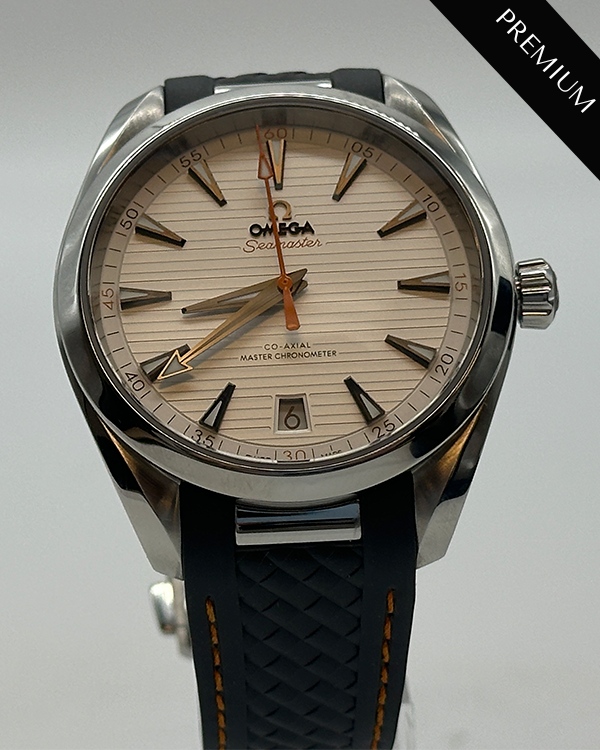 2023 Omega Seamaster Aqua Terra 150M 41MM Silver Dial Rubber Strap (220.12.41.21.02.002)