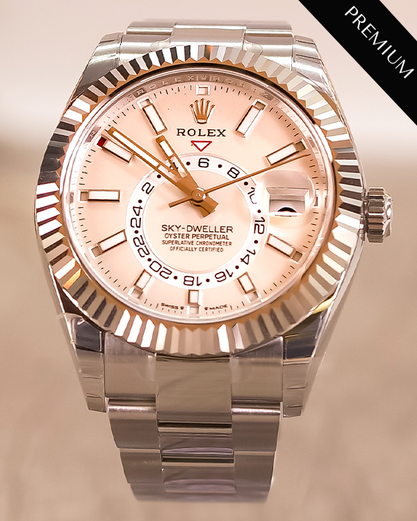 2023 Rolex Sky-Dweller 42MM White Dial Oystersteel Bracelet (336934)