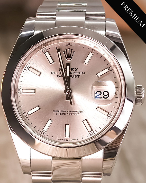 2023 Rolex Datejust 41MM Silver Dial Oystersteel Bracelet (126300)