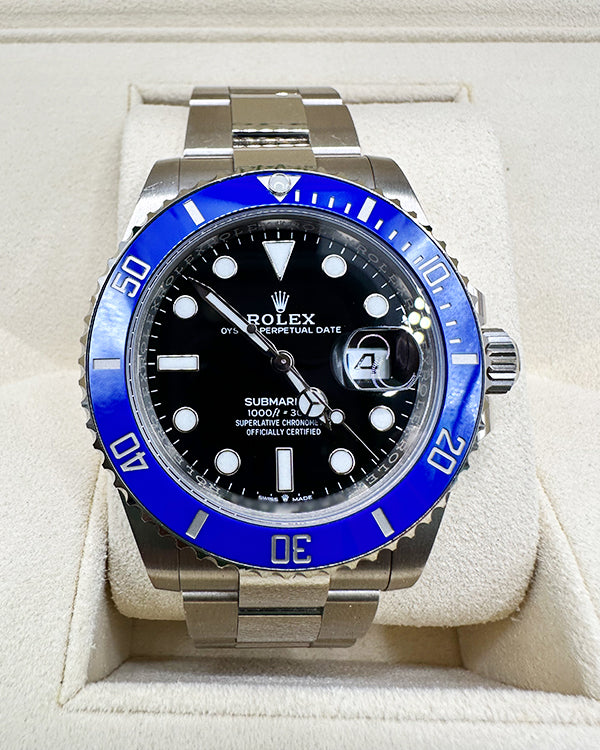 No Reserve - Rolex Submariner Blue Bezel Cookie Monster (126619LB)