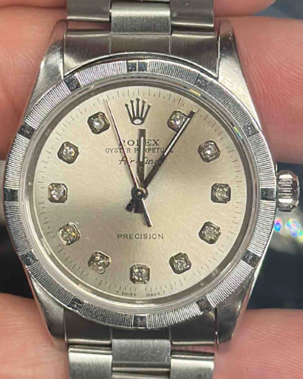 Rolex Air-King 34MM Champagne Dial Oyster Bracelet (14000)