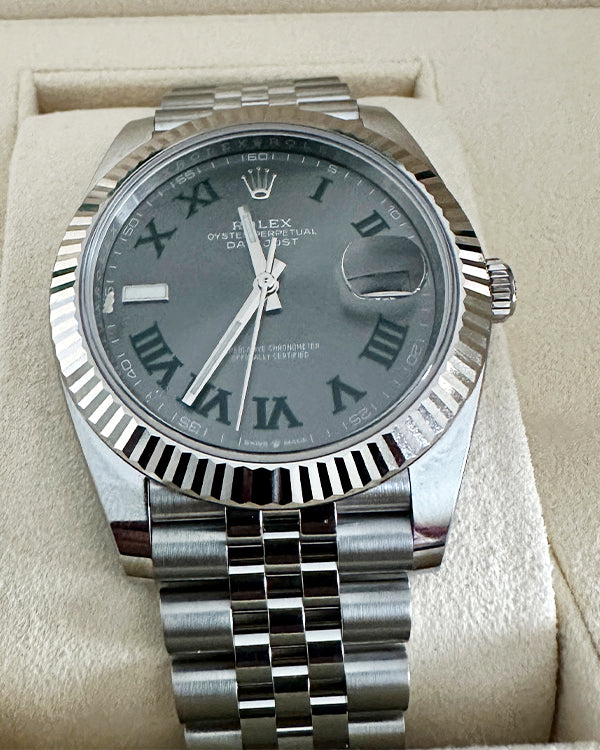 Rolex Datejust 41mm Wimbledon Dial (126334)