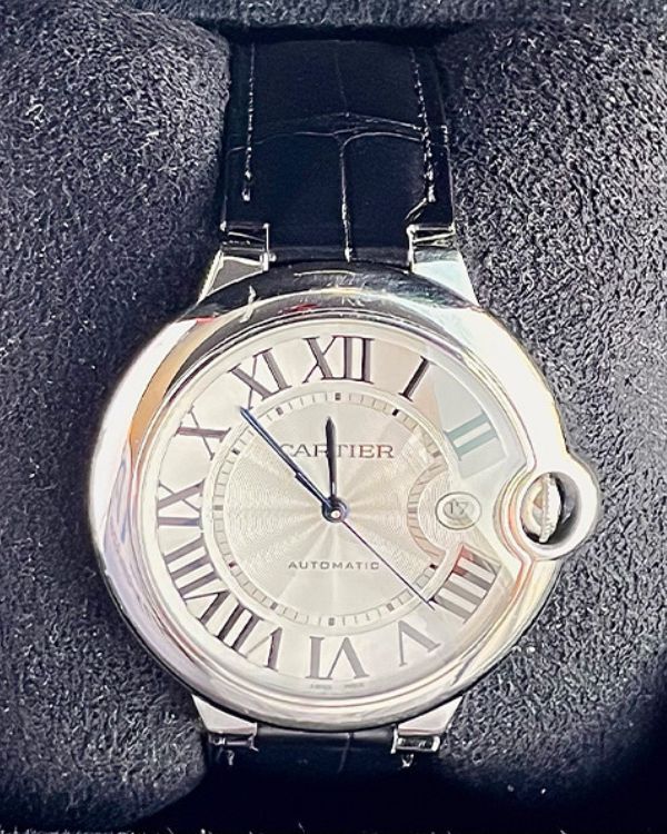 2019 Cartier Ballon Blue Silver Dial (W69012Z4)