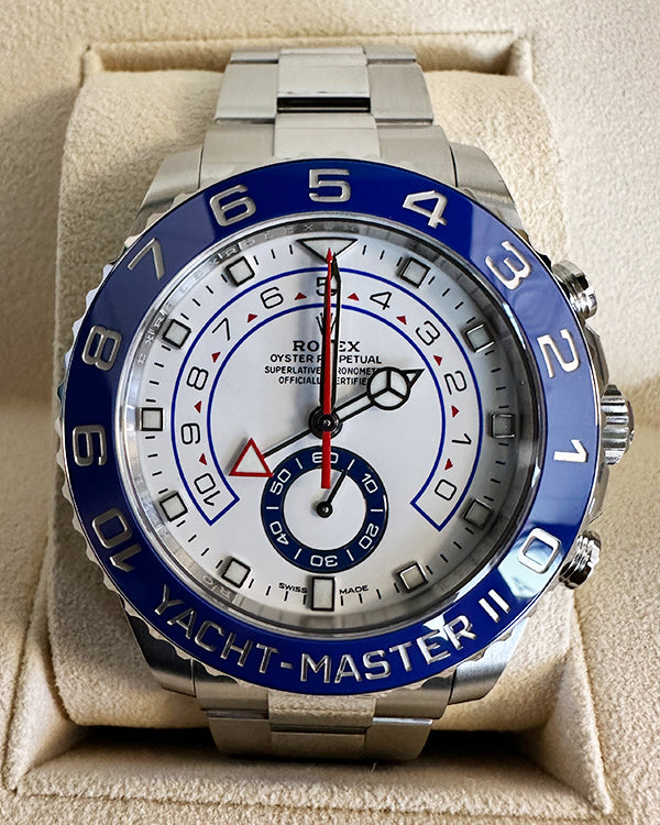 No Reserve - Rolex Oyster Perpetual YATCH-Master II Blue Bezel (116680 ...