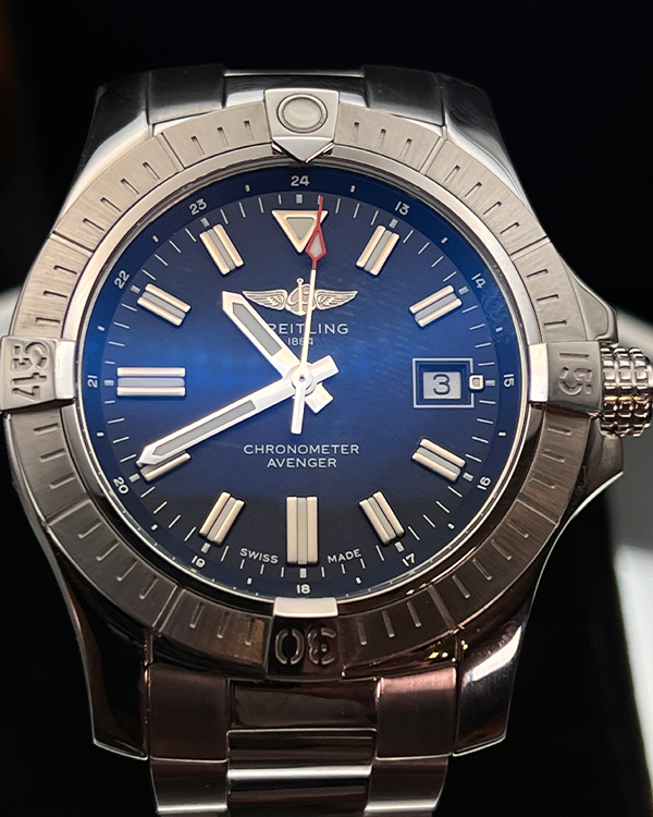 2020 Breitling Avenger Steel Blue Dial (A17318101C1A1)