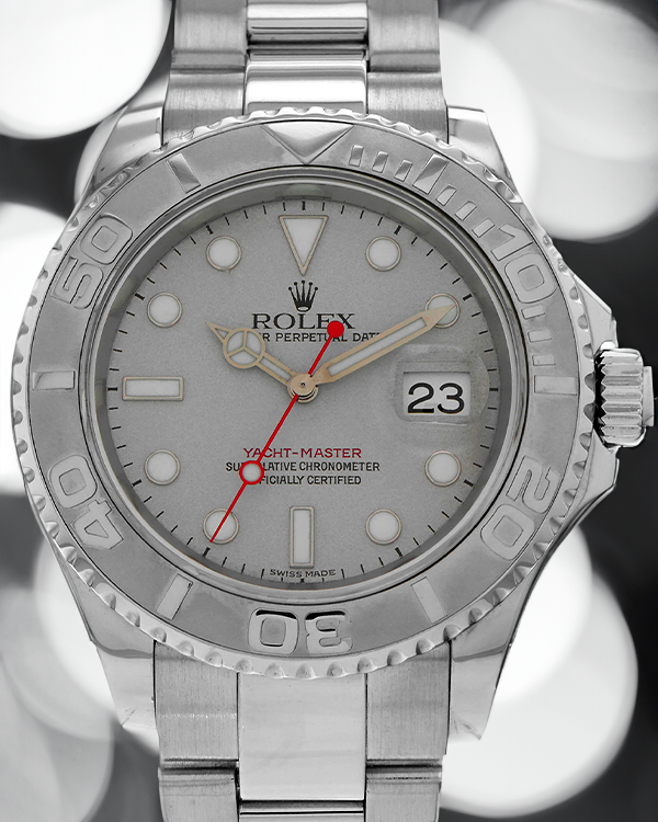 Rolex Yacht-Master 40MM Silver Dial Steel Bracelet (16622)