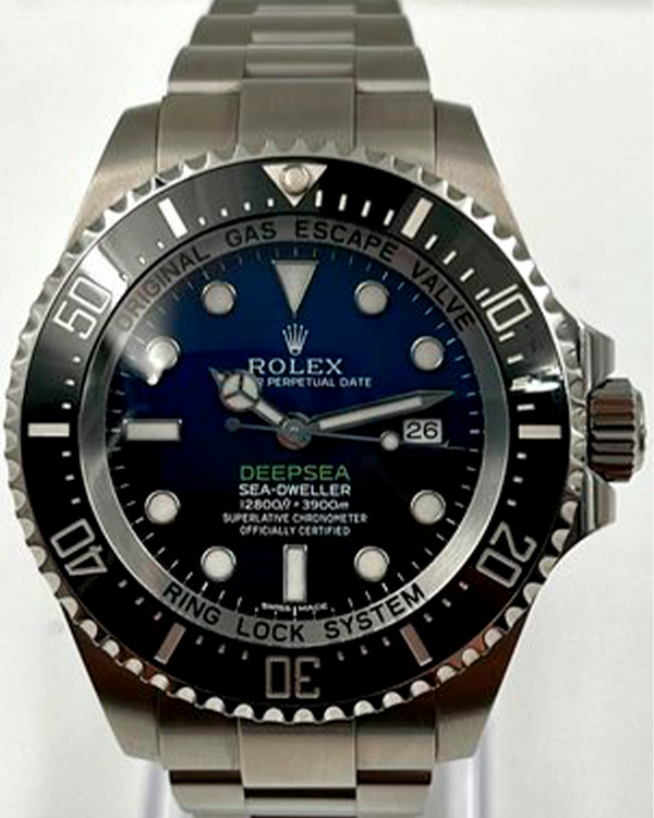 2015 Rolex Sea-Dweller Deepsea "James Cameron" 44MM Oystersteel Blue-Black Gradient Dial (116660)