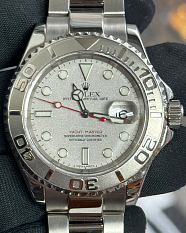 Rolex Yacht-Master 40MM Silver Dial Steel Bracelet (16622)