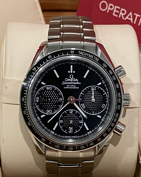 2016 Omega Speedmaster Racing Co-Axial Chronometer Chronograph 40mm Black Dial (326.30.40.50.01.001)