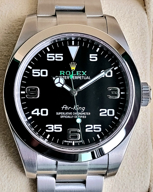 2021 Rolex Air-King 40MM Black Dial Oyster Bracelet (116900)